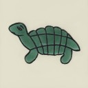 Mexican Talavera Tile Turtle